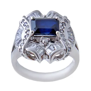    انگشتر نقره زنانه بازرگانی میلادی کد AWR_550