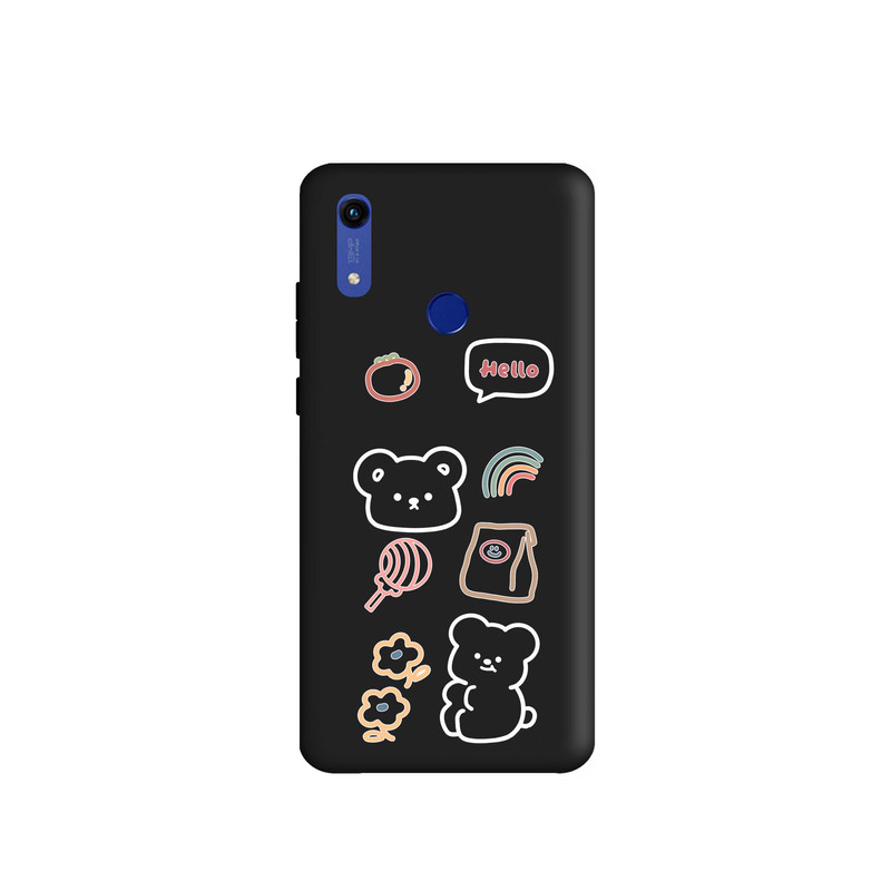 کاور طرح خرس کیوت کد m3691 مناسب برای گوشی موبایل هواوی Y6 2019
