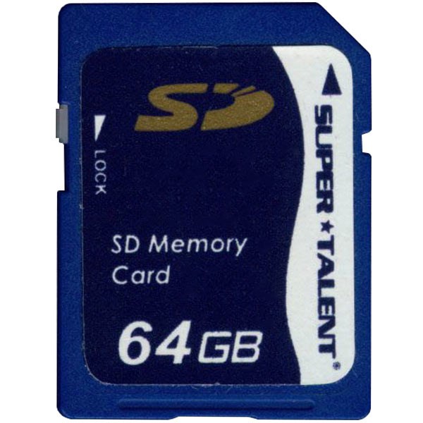 کارت حافظه SD سوپر تلنت ظرفیت 64 گیگابایت