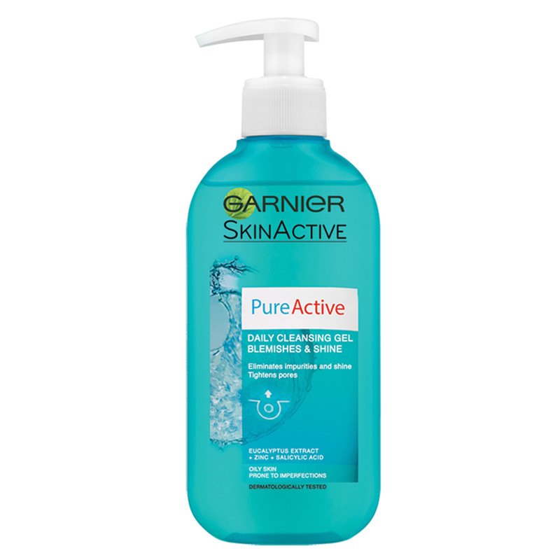 ژل پاک کننده گارنیه مدل PureActive حجم ۲۰۰ میلی لیتر