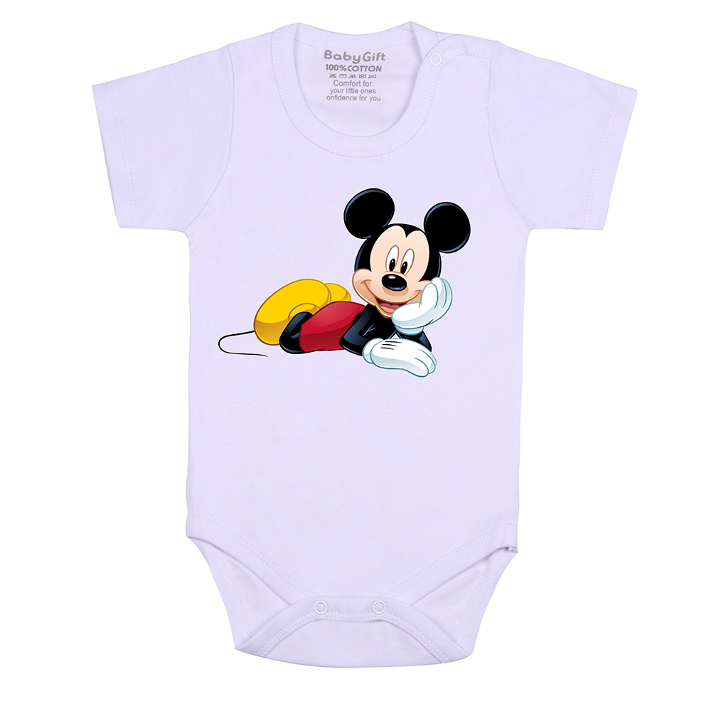 بادی آستین کوتاه نوزادی کد 504