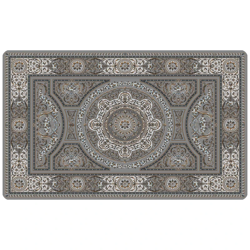  پادری طرح فرش مدل پردیس m4-211 سایز 46x76 سانتی متر