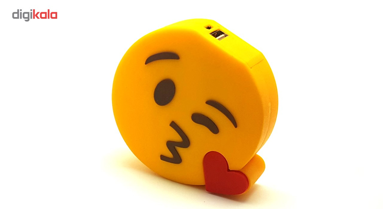 شارژر همراه کیوگجت مدل Heart با ظرفیت 2600 میلی آمپر ساعت