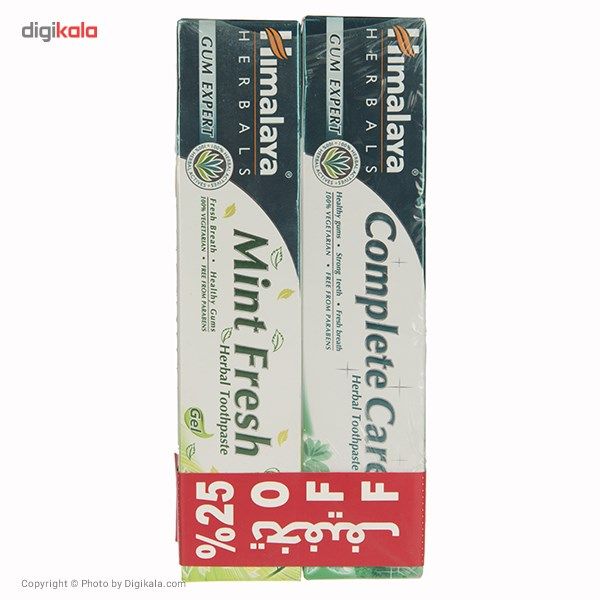ست خمیر دندان گیاهی هیمالیا مدل Complete Care و Mint Fresh حجم 75 میلی لیتر main 1 1