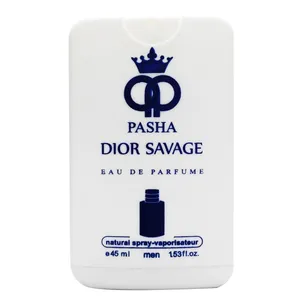 عطر جیبی مردانه پاشا مدل Dior Sauvage حجم 45 میلی لیتر
