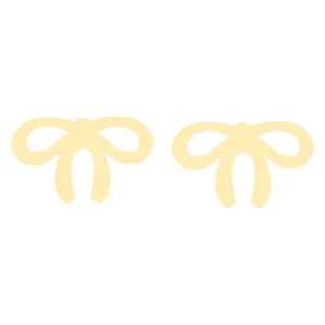 گوشواره طلا 18 عیار زنانه کرابو طرح پاپیون مدل Kr5213