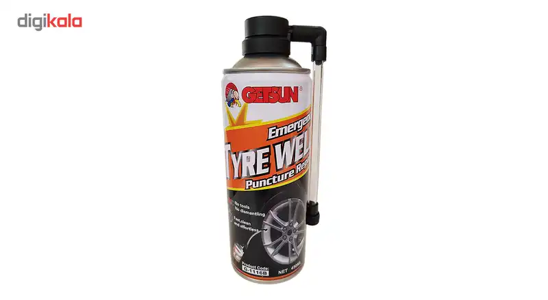 اسپری رفع پنچری لاستیک گتسان مدل E-1012 حجم 450 میلی لیتر