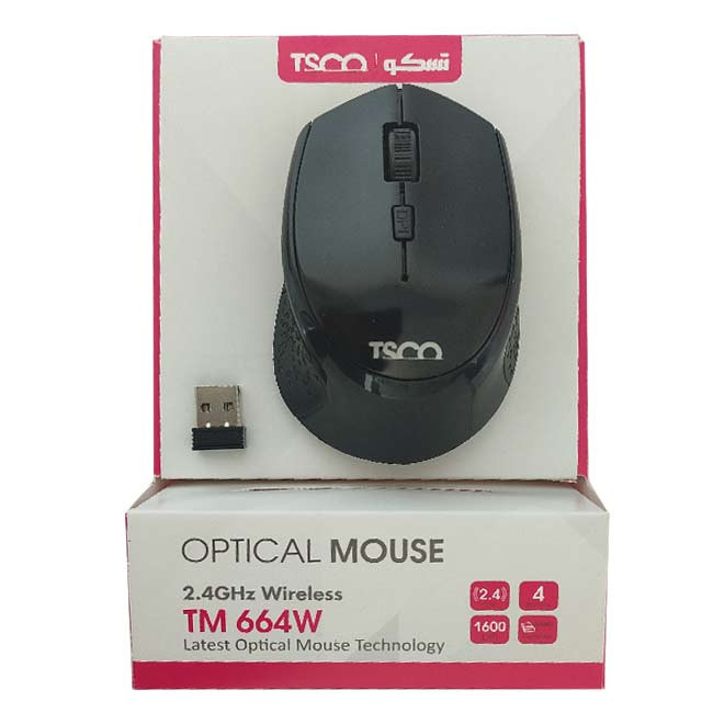 ماوس بی سیم تسکو مدل TM 664W 1