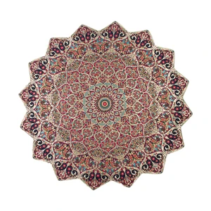 رومیزی ترمه ابریشم مدل روناک کد rnk-1007
