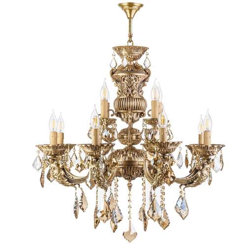 لوستر چشمه نور 12 شعله کد C2751/8_4