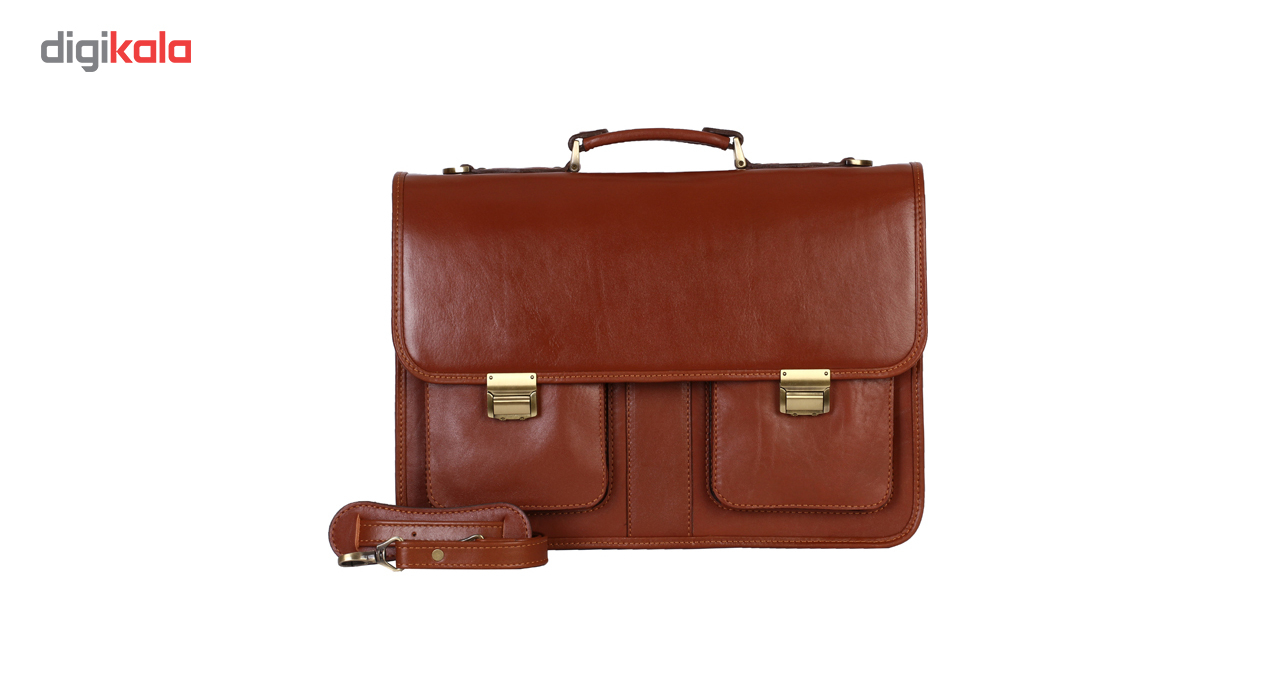 کیف اداری مردانه رویال چرم کد BL27-Brown