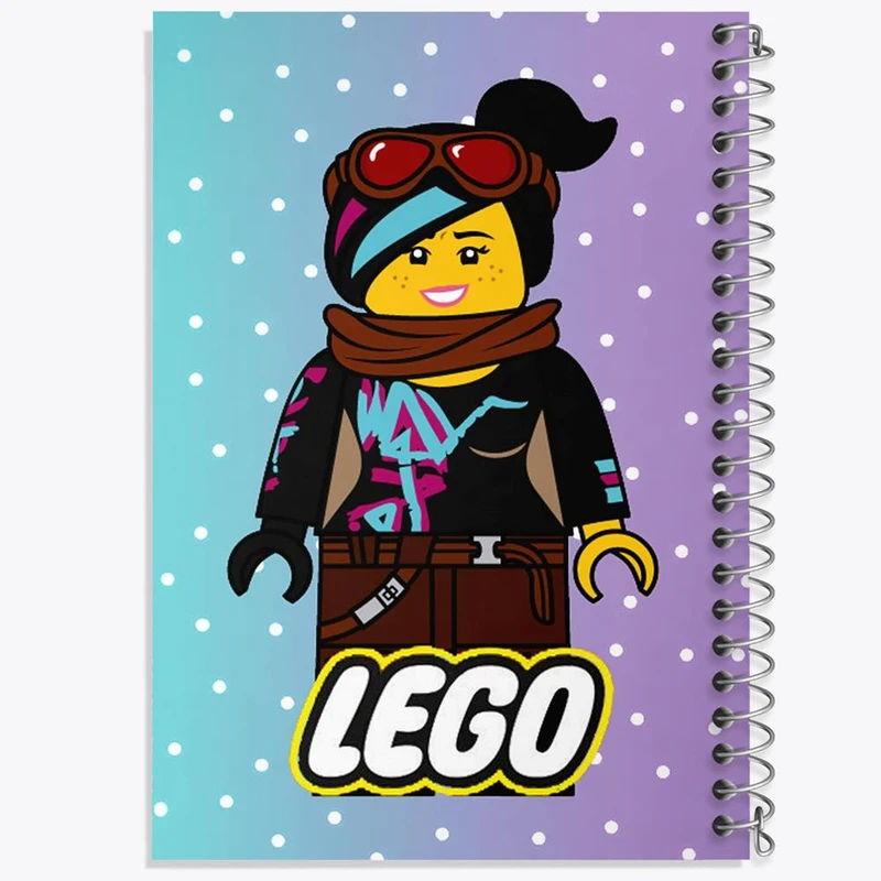 دفتر شطرنجی 50 برگ خندالو طرح انیمیشن لگو LEGO کد 3769