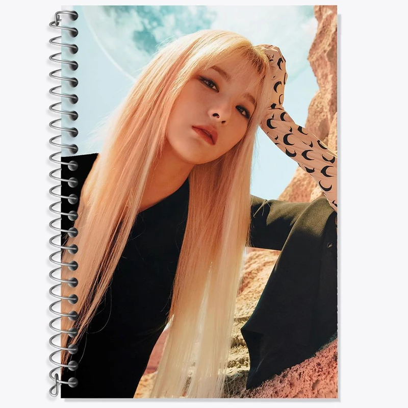 دفتر لغت 50 برگ خندالو مدل سولگی گروه رد ولوت Red Velvet کد 19631