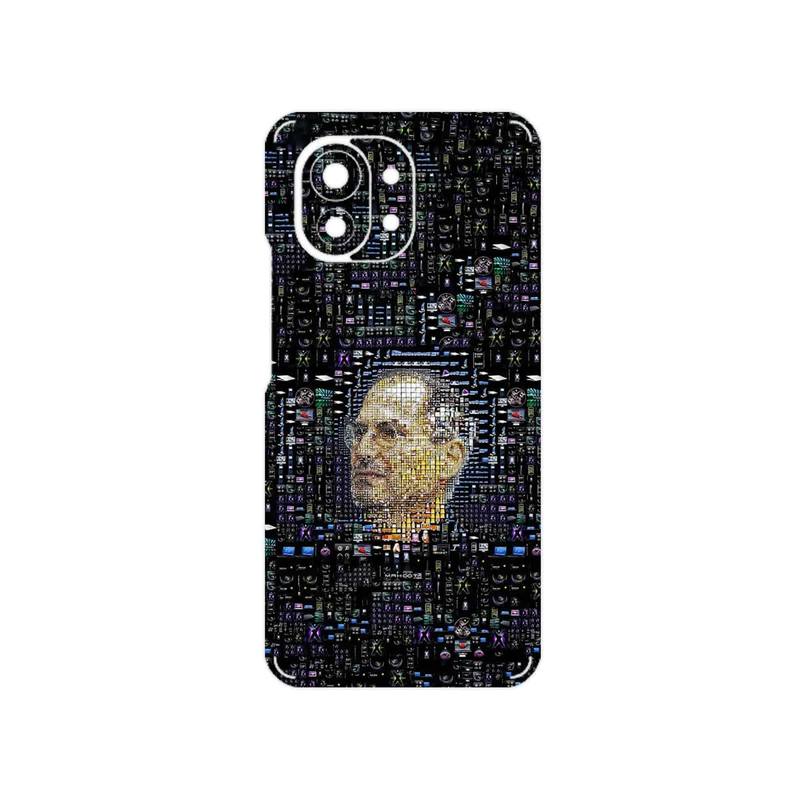 برچسب پوششی ماهوت مدل 2 Collage of Steve Jobs مناسب برای گوشی موبایل شیائومی Mi 11 5G