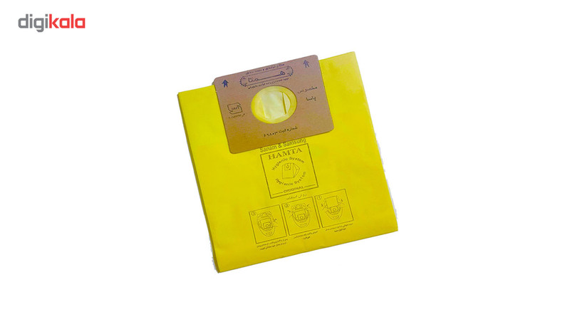 پاکت جاروبرقی پاسا همتا کد H-PA159 دو بسته 5 عددی پاکت جاروبرقی پاسا همتا کد H-PA159 دو بسته 5 عددی