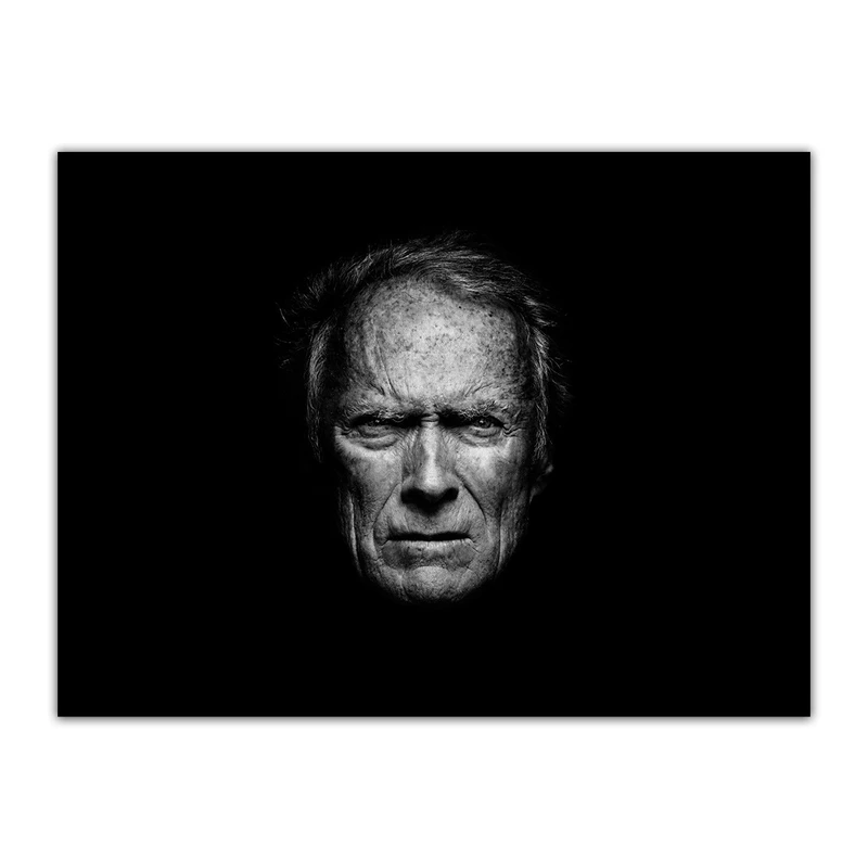 تابلو شاسی گالری آگاپه مدل H11 طرح Clint Eastwood