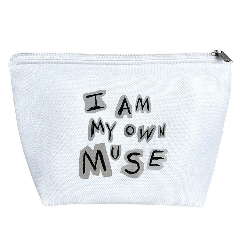 کیف لوازم آرایش دخترانه خندالو مدل I Am My Own Mu se کد 8991