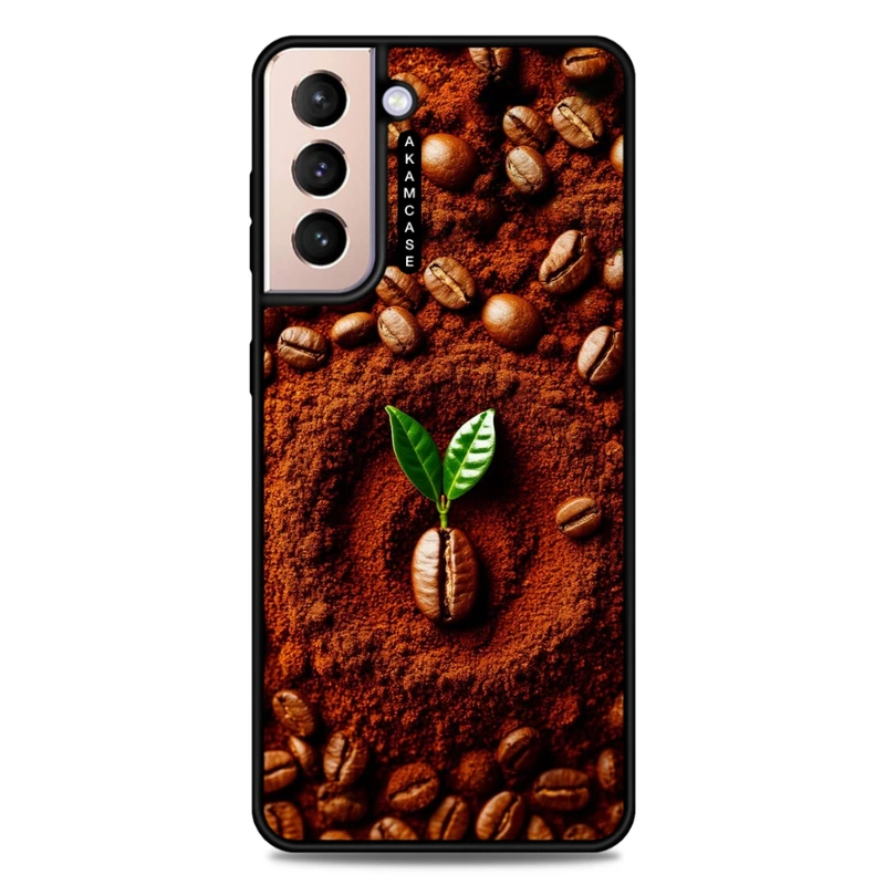 کاور آکام مدل AMC-WSGS21P-COFFEE-15 مناسب برای گوشی موبایل سامسونگ Galaxy S21 Plus