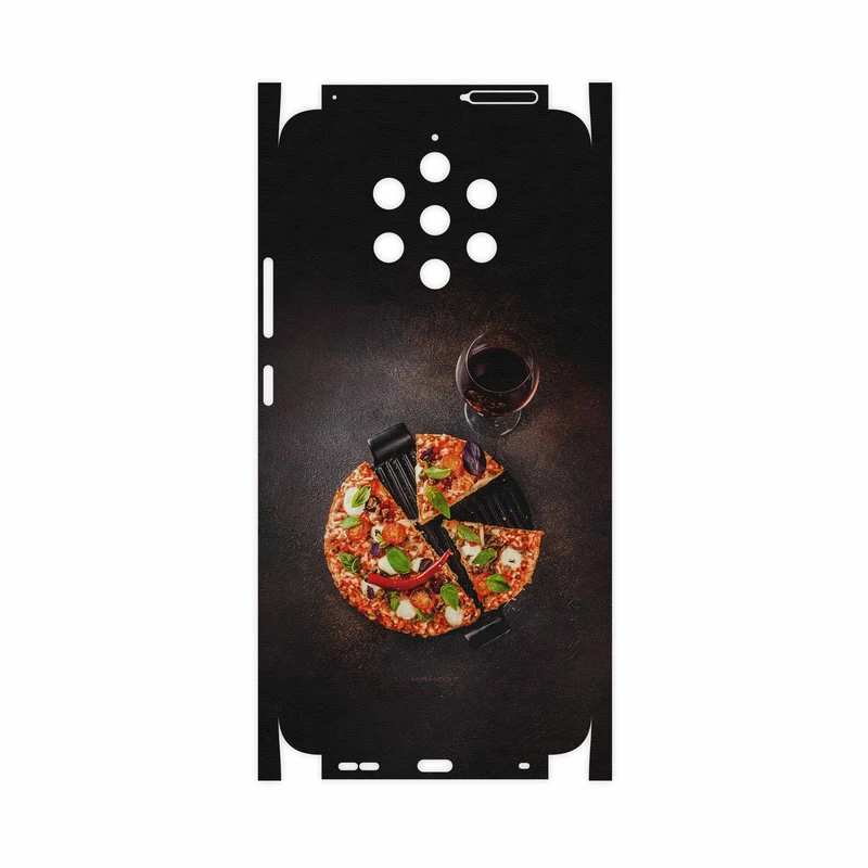 برچسب پوششی ماهوت مدل Pizza-FullSkin مناسب برای گوشی موبایل نوکیا 9 Pureview