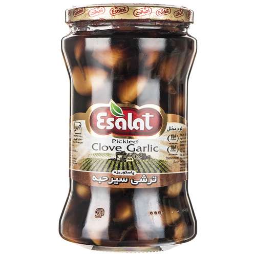 ترشی سیر حبه اصالت مقدار 680 گرم