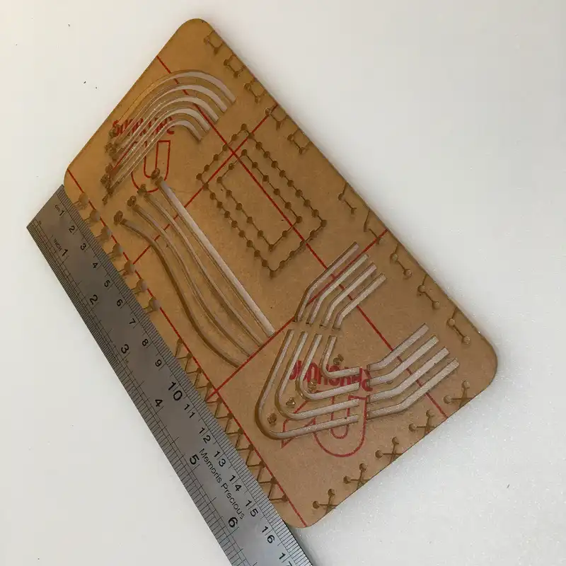 شابلون نشانه گذاری طرح کمربند مدل Stencil-Belt