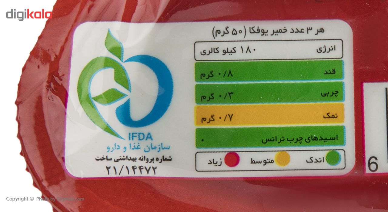 خمیر یوفکا مثلثی کوچک ای دو - 450 گرم main 1 2