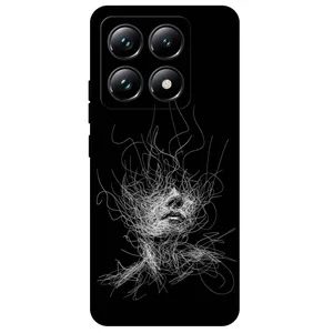 Megafone Face Sketch 7423 Cover For Xiaomi 14T Pro