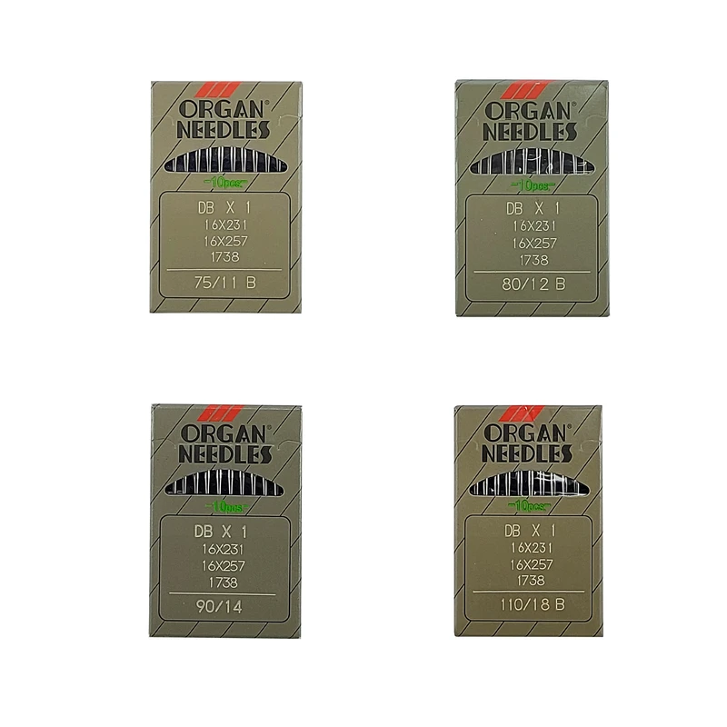 سوزن چرخ صنعتی ارگان مدل DB11121418 چهار بسته 10 عددی