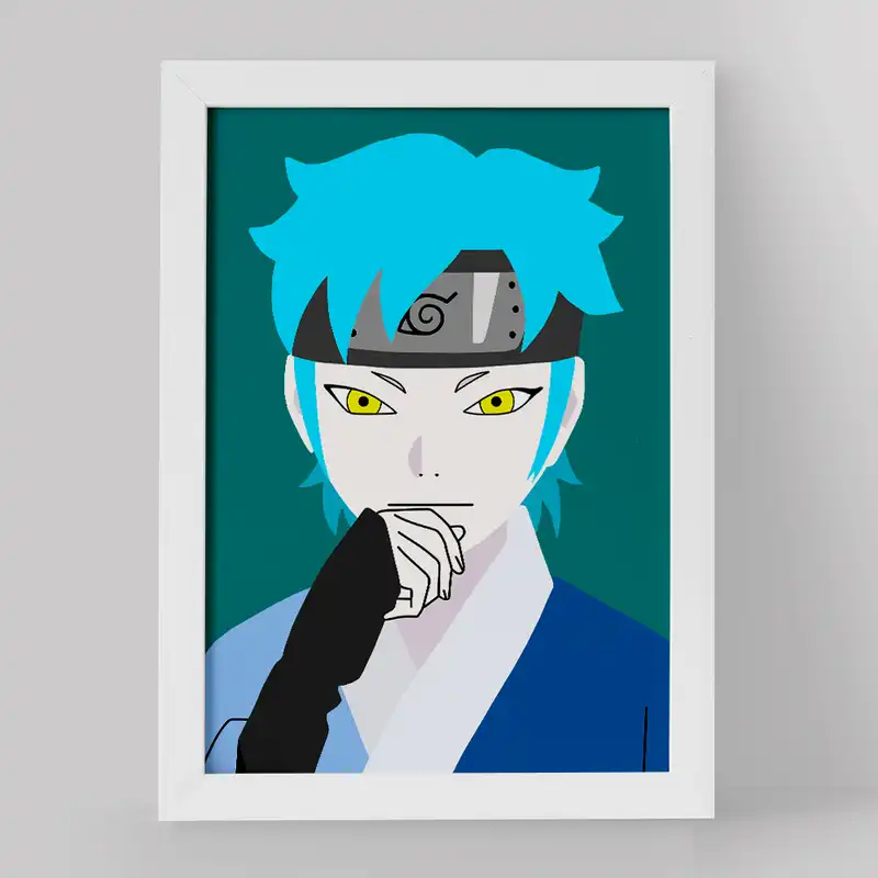 تابلو خندالو مدل میتسوکی انیمه بوروتو کد 15747