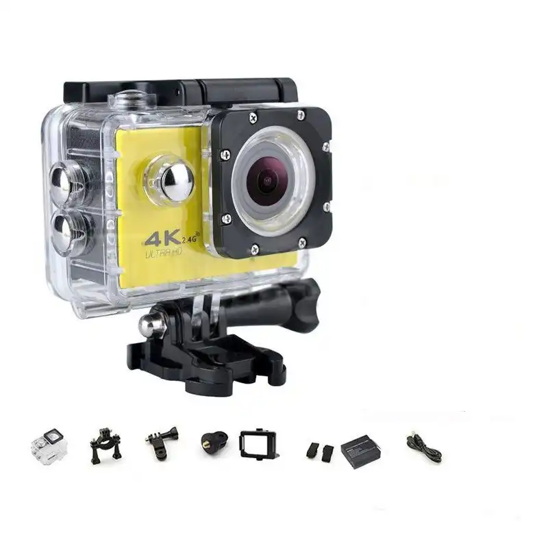 دوربین فیلمبرداری ورزشی مدل F60R به همراه لوازم جانبی