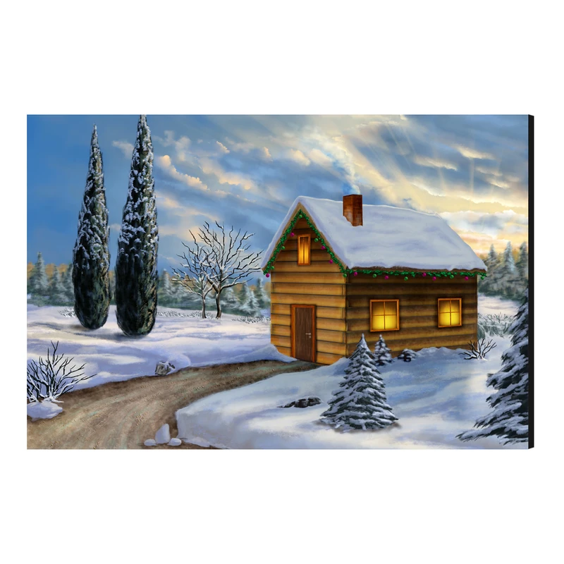 تابلو شاسی ژیوار مدل ZH201 سایز 40x60 سانتی متر