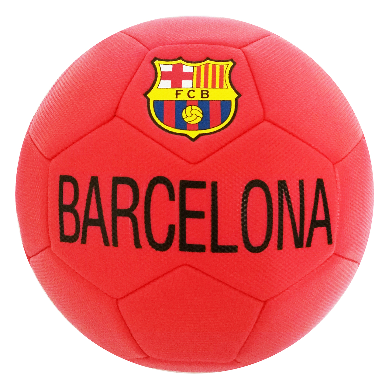 توپ فوتبال طرح بارسلونا مدل 0.42 BAR سایز 5