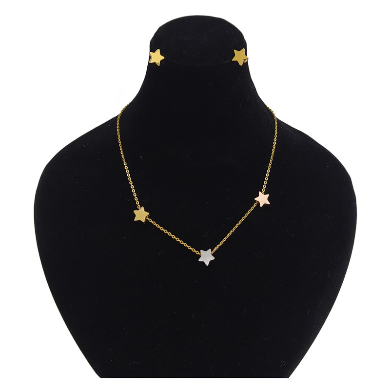 نیم ست زنانه طرح ستاره کد DZ3