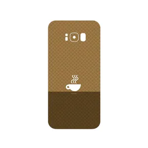 MAHOOT Minimal Cup of Coffee Icon Cover Sticker for Samsung Galaxy S8 Plus