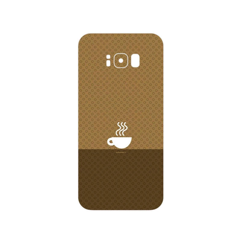 برچسب پوششی ماهوت مدل Minimal Cup of Coffee Icon مناسب برای گوشی موبایل سامسونگ Galaxy S8 Plus