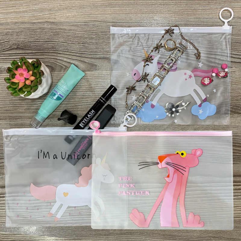 پوشه مدل کاور زیپ دار پلنگ صورتی panther wow کد A4