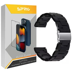 بند اسپریگ مدل Resine مناسب برای ساعت هوشمند سامسونگ Galaxy Watch 5 40mm / Watch 5 44mm / Watch 5 Pro 45mm