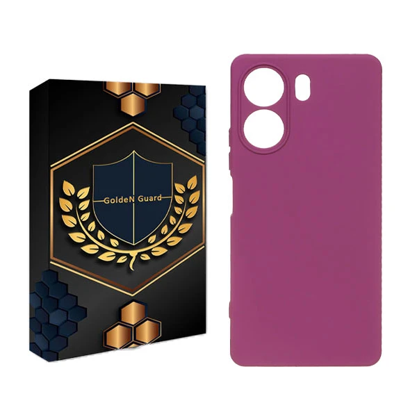 کاور گلدن گارد مدل سیلیکونی پاکنی مناسب برای گوشی موبایل شیائومی Redmi 13C