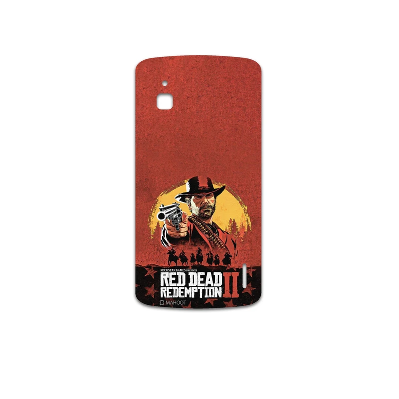 برچسب پوششی ماهوت مدل Red-Dead-Redemption-Game مناسب برای گوشی موبایل گوگل Nexus 4 E