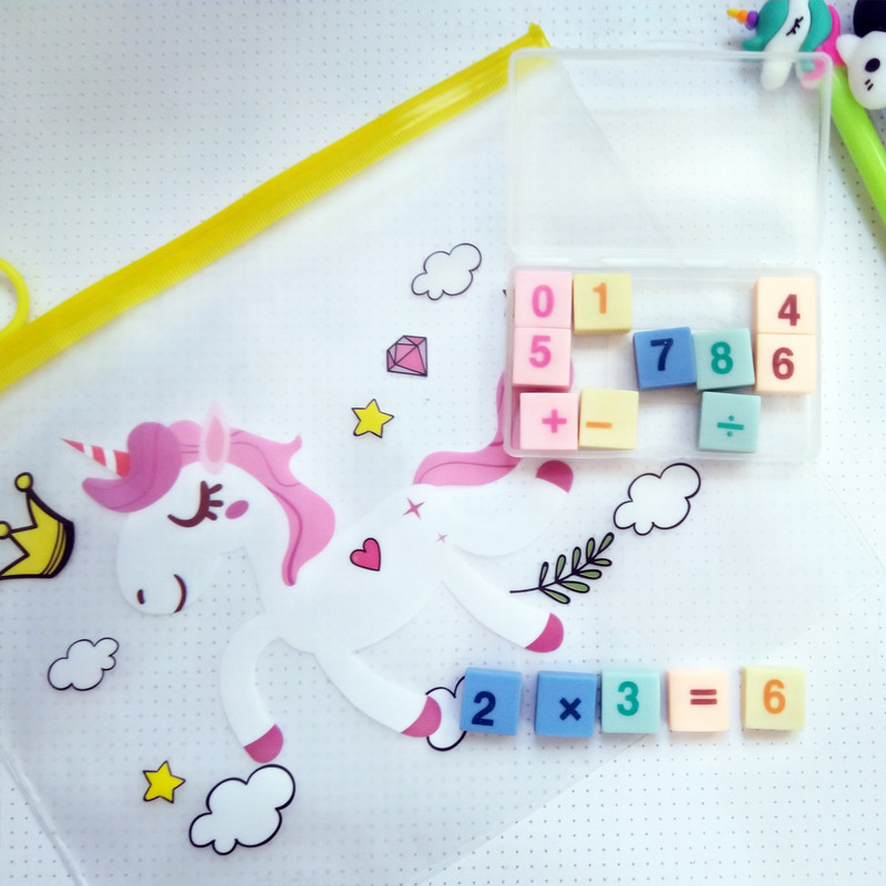 پاک کن مدل اعداد و علامت رياضي کد 377 مجموعه 15 عددي