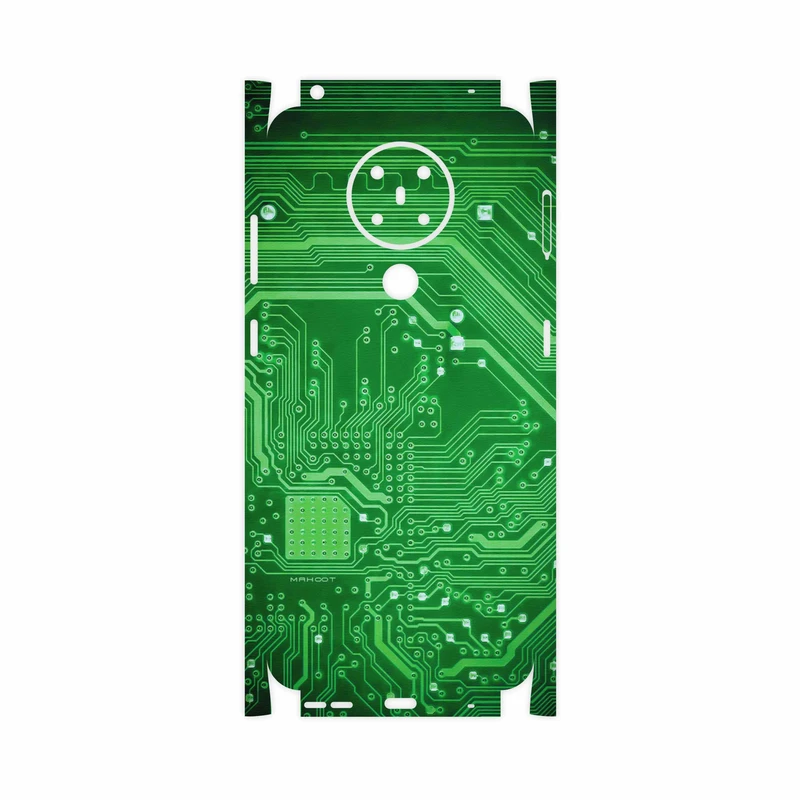 برچسب پوششی ماهوت مدل Green-Printed-Circuit-Board-FullSkin مناسب برای گوشی موبایل نوکیا 5.3