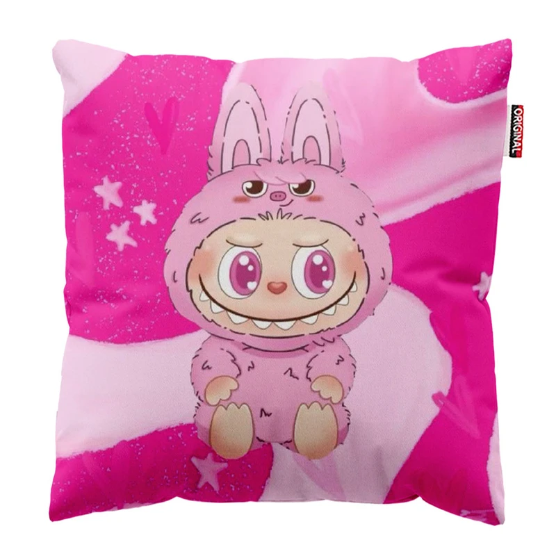 کوسن پاد آفرین طرح لبوبو سایز 30* 30 سانتی متر