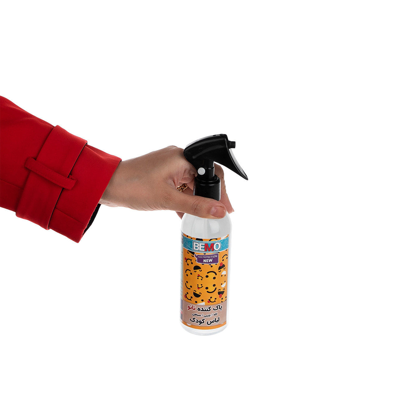 اسپری پاک کننده لباس کودک بمو مدل TRA4 حجم 250 میلی لیتر بسته 3 عددی