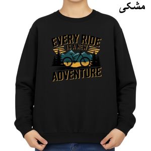 سویشرت زنانه مدل دوچرخه و کوهستان کد v3