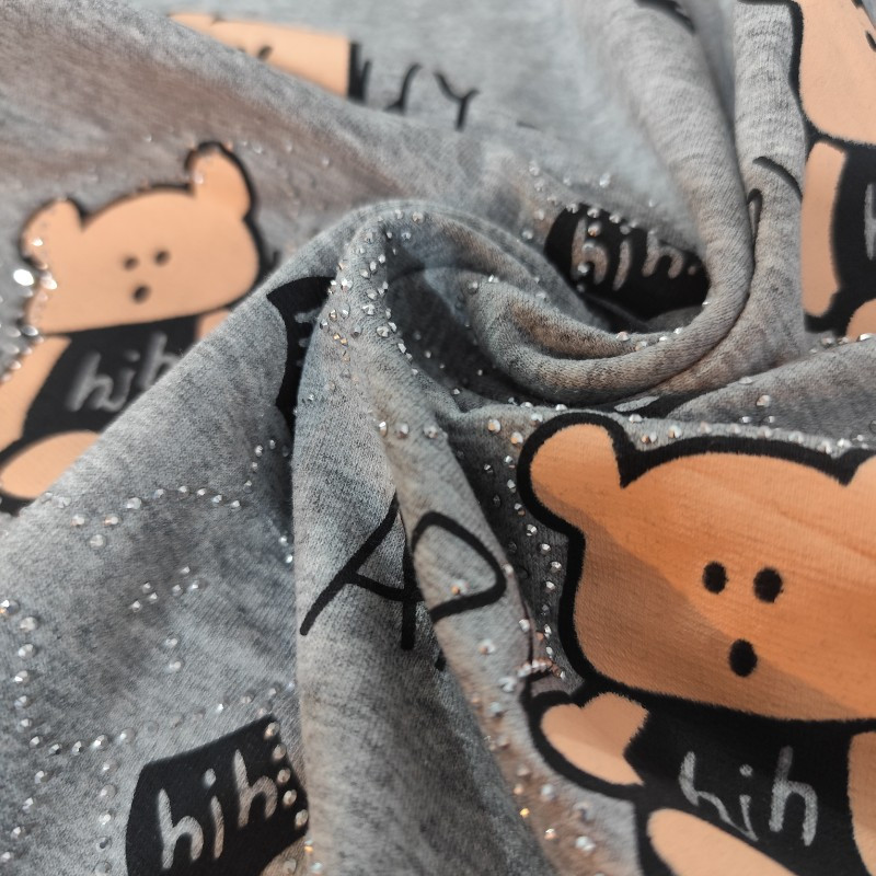 ست تی شرت آستین بلند و شلوار زنانه مدل ملانژ کد 16