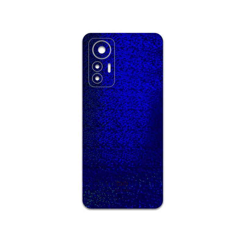 برچسب پوششی ماهوت مدل Blue-Holographic مناسب برای گوشی موبایل شیائومی 12 Lite