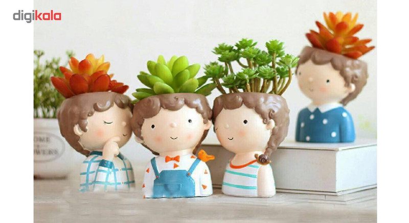 گلدان فانتزی طرح پسر کد 1062