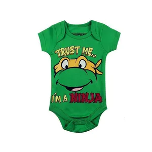 بادی آستین کوتاه نوزادی مدل نینجا