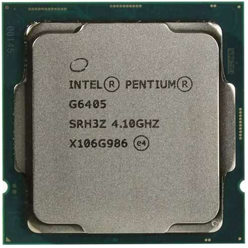 پردازنده مرکزی اینتل سری Comet Lake مدل Pentium Gold G6405