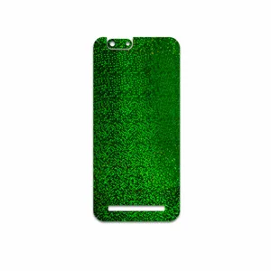 MAHOOT Green-Holographic Cover Sticker for PinePhone Kde Community Edition